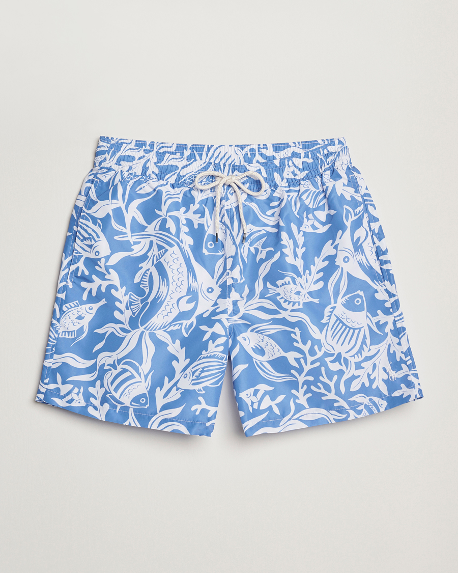 Herre | Badeshorts | Polo Ralph Lauren | Traveler Recyceled Swimshorts Fish Coral