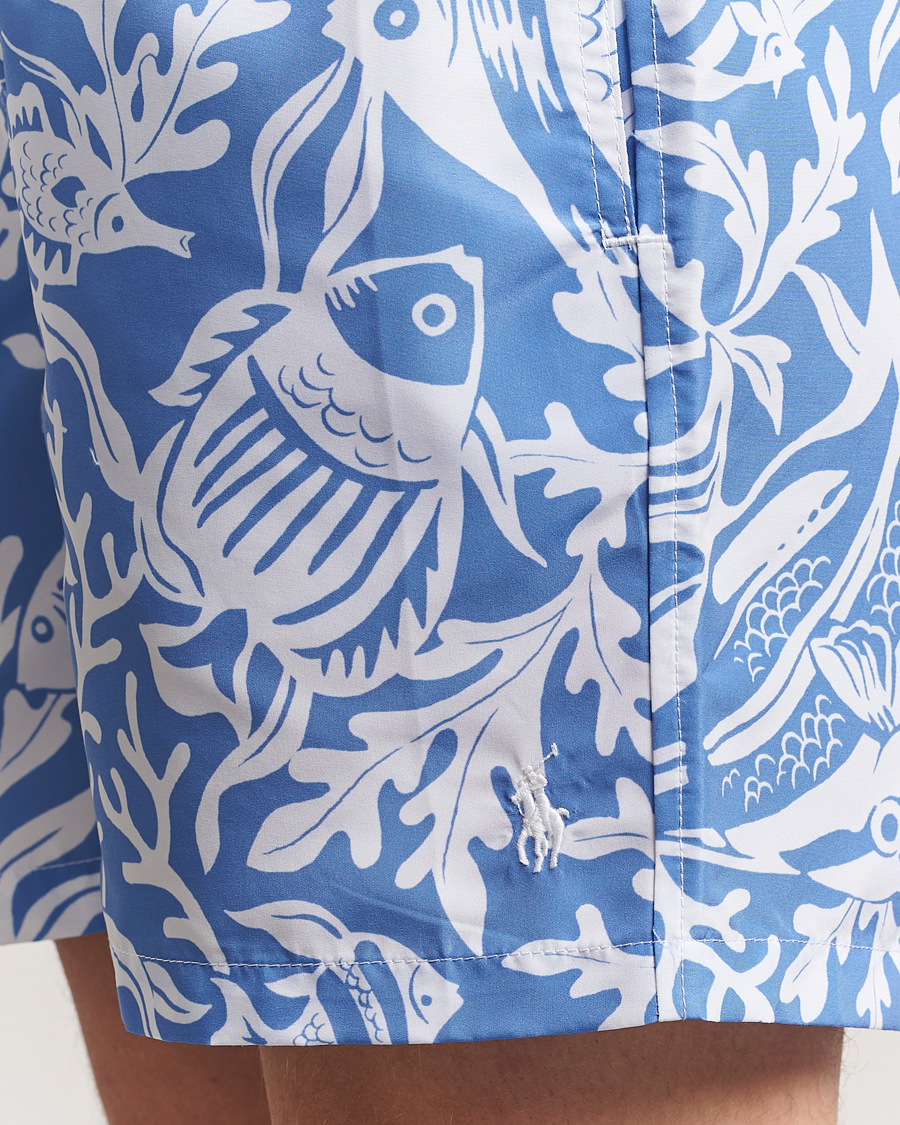 Herre | Badeshorts | Polo Ralph Lauren | Traveler Recyceled Swimshorts Fish Coral