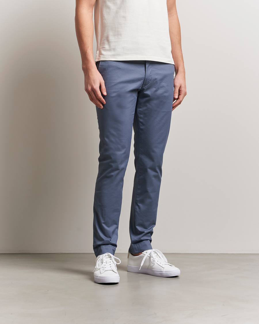 Herre | Bukser | Polo Ralph Lauren | Slim Fit Stretch Chinos Bay Blue
