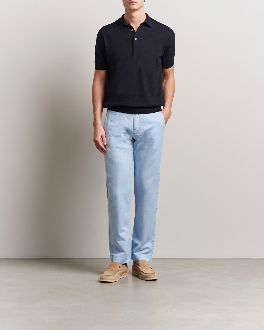 Herre | Bukser | Polo Ralph Lauren | Cotton/Linen Bedford Chinos Office Blue
