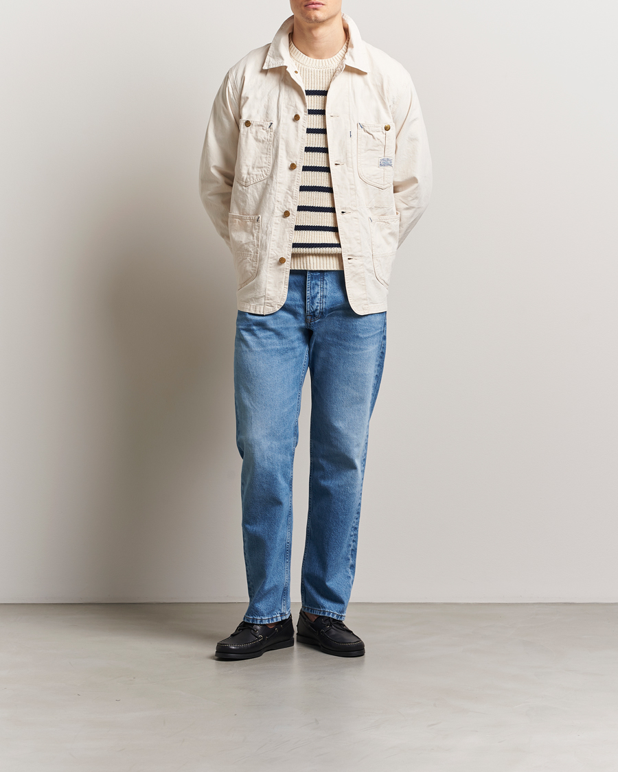 Herre | Jakker | Polo Ralph Lauren | Unlined Drill Twill Shirt Jacket Barlows White
