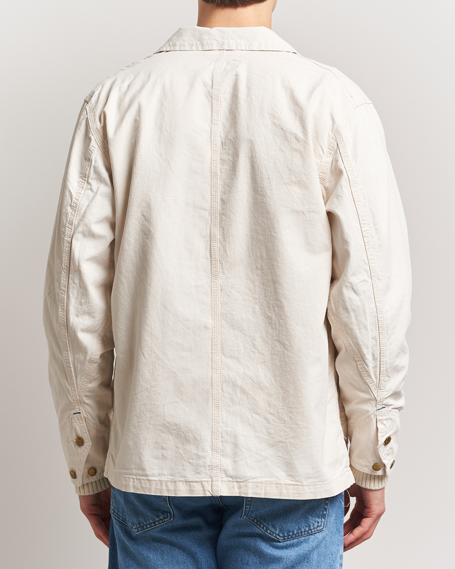 Herre | Jakker | Polo Ralph Lauren | Unlined Drill Twill Shirt Jacket Barlows White
