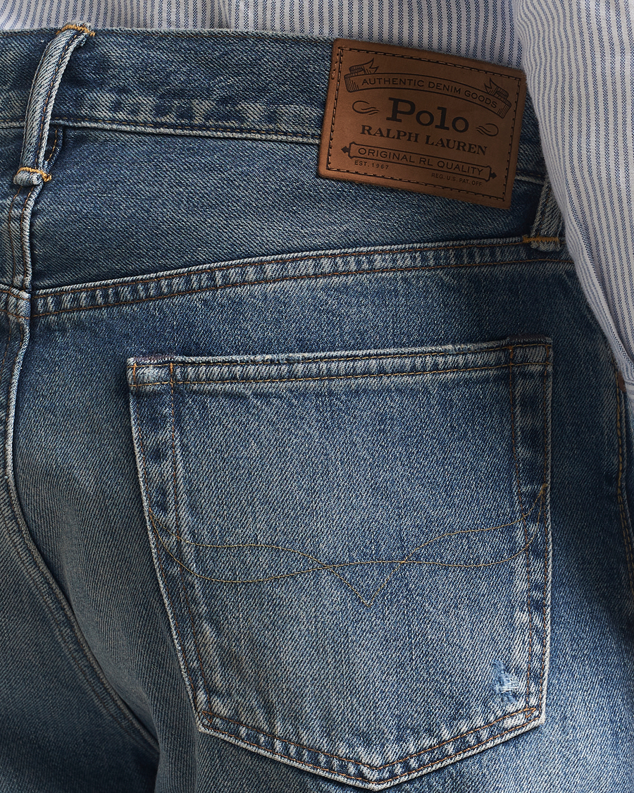 Herre | Jeans | Polo Ralph Lauren | Rigid Denim Straight Jeans Kensington Wash