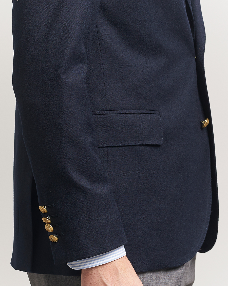Herre | Dressjakker | Polo Ralph Lauren | Wool Single Breasted Sportcoat Navy