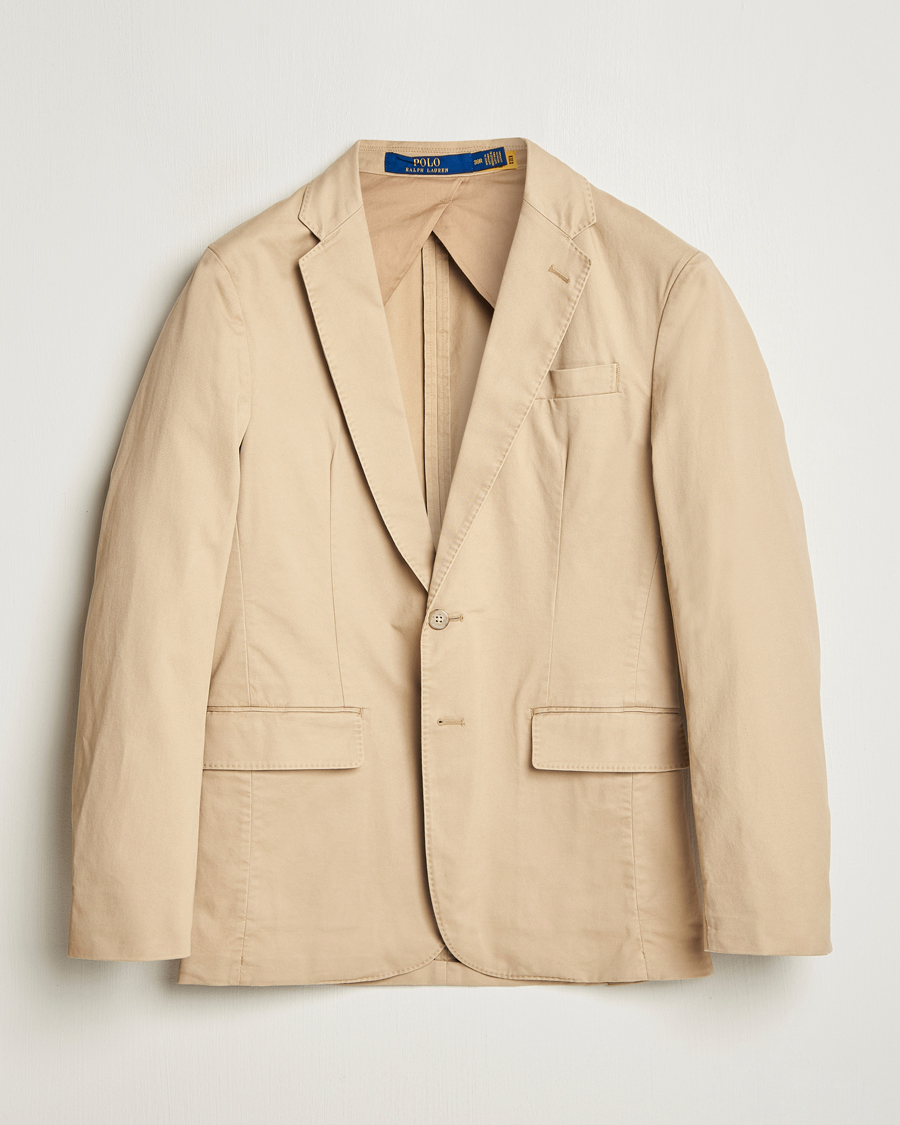 Herre | Dressjakker | Polo Ralph Lauren | Cotton Sportcoat Monument Tan