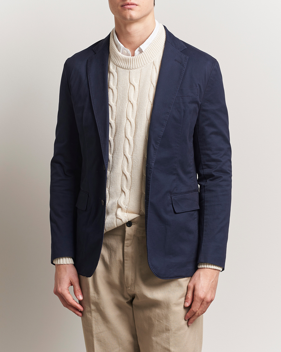 Herre | Dressjakker | Polo Ralph Lauren | Cotton Stretch Sport Coat Nautical Ink