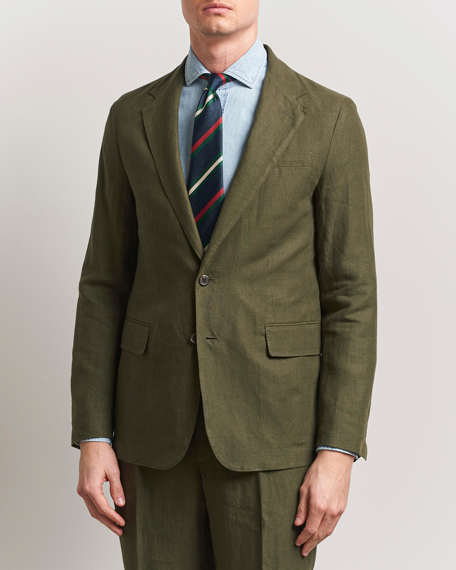 Herre | Dressjakker | Polo Ralph Lauren | Linen Sportcoat Armadillo