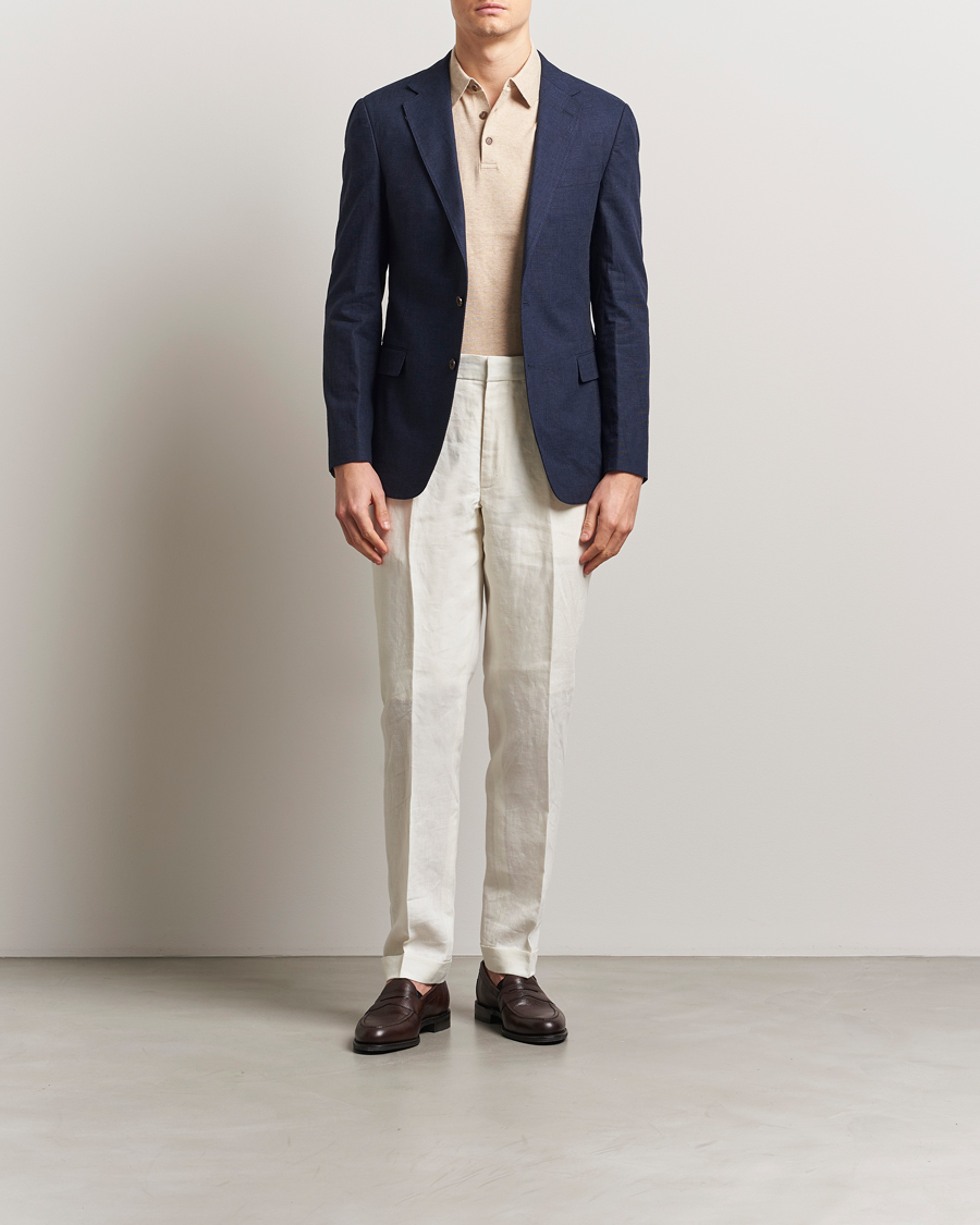 Herre | Dressjakker | Polo Ralph Lauren | Tonal Glenplaid Sportcoat Dark Navy/Navy