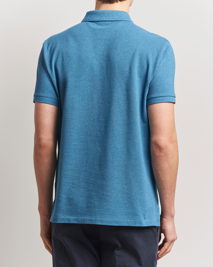 Herre | Pikéer | Polo Ralph Lauren | Custom Slim Fit Polo Marine Heather