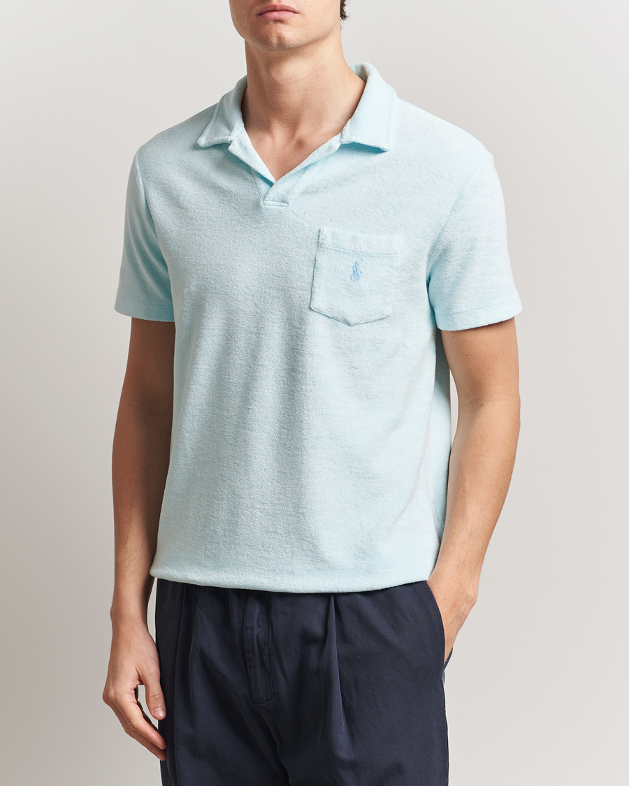 Herre | Pikéer | Polo Ralph Lauren | Cotton Terry Polo Sky