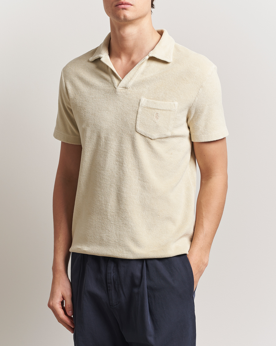 Herre | Pikéer | Polo Ralph Lauren | Cotton Terry Polo Natural
