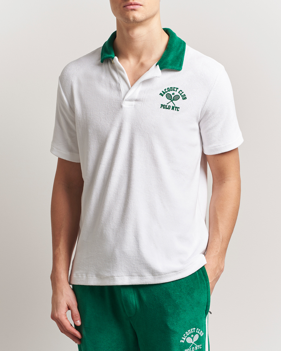 Herre | Pikéer | Polo Ralph Lauren | Short Sleeve Polo Shirt White