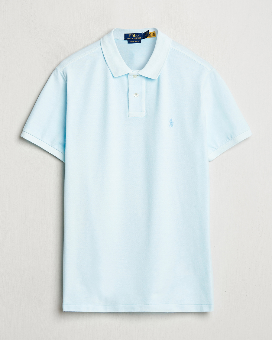 Herre | Pikéer | Polo Ralph Lauren | Custom Slim Fit Polo Sky