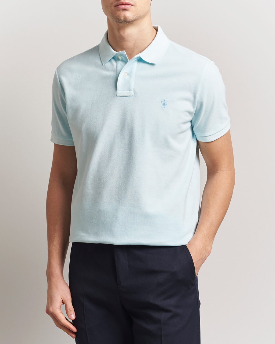 Herre | Pikéer | Polo Ralph Lauren | Custom Slim Fit Polo Sky
