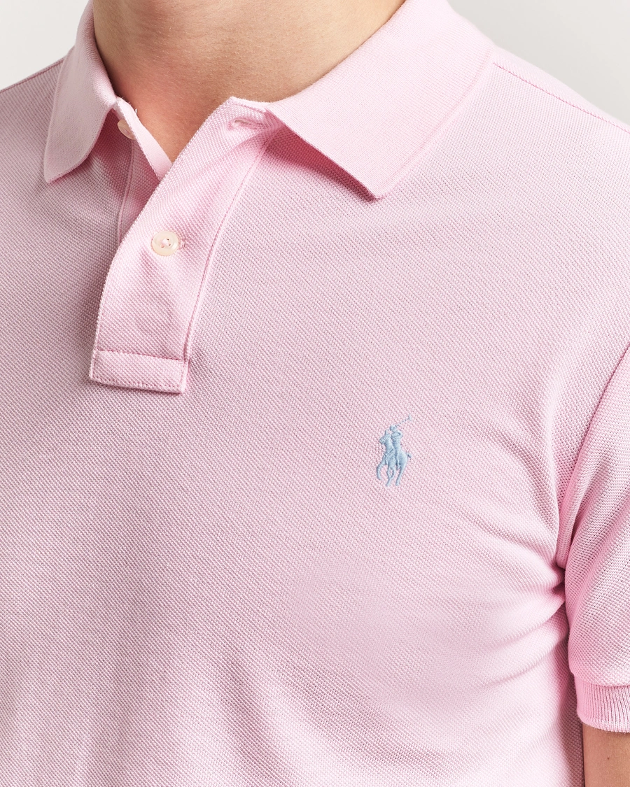Herre | Pikéer | Polo Ralph Lauren | Slim Fit Polo Bath Pink
