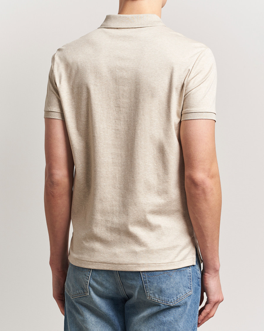 Herre | Pikéer | Polo Ralph Lauren | Luxury Pima Cotton Polo Expedition Dune Heather