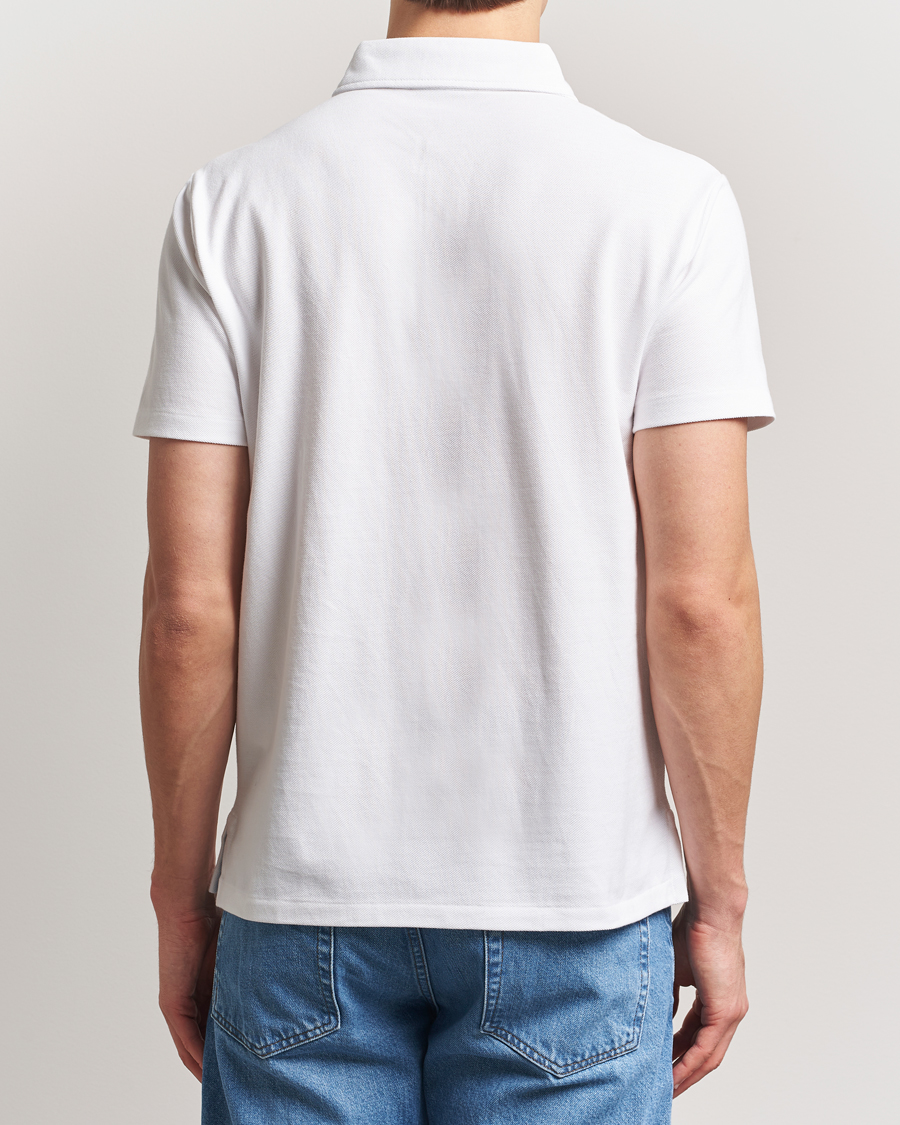 Herre | Pikéer | Polo Ralph Lauren | Custom Slim Fit Pocket Bear Polo White