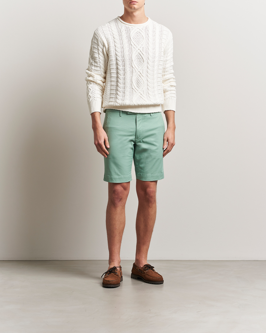 Herre | Shorts | Polo Ralph Lauren | Tailored Slim Fit Shorts Faded Mint