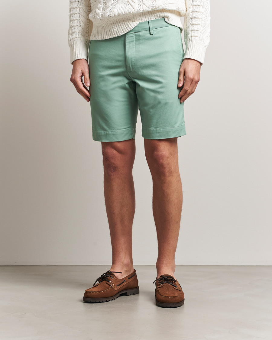 Herre | Shorts | Polo Ralph Lauren | Tailored Slim Fit Shorts Faded Mint