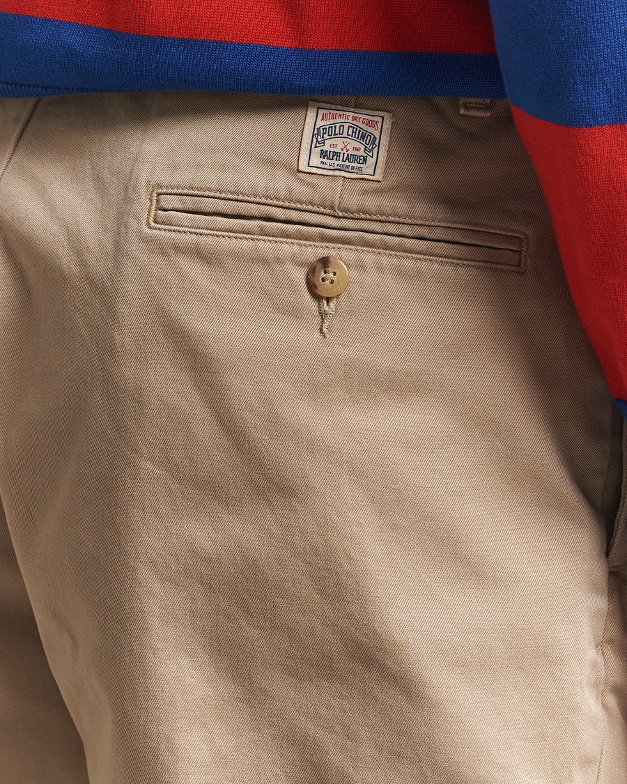 Herre | Shorts | Polo Ralph Lauren | Cormac Pleated Shorts RL Khaki