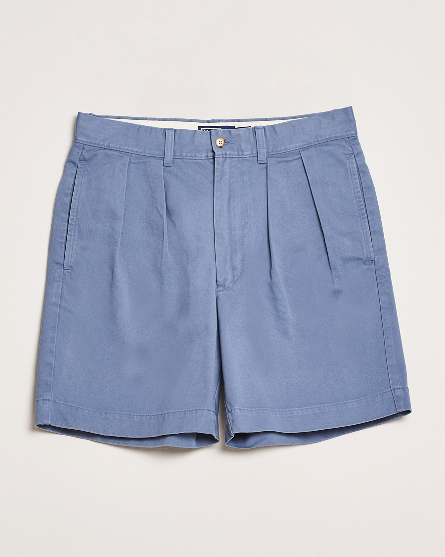 Herre | Shorts | Polo Ralph Lauren | Cormac Pleated Shorts Capri Blue
