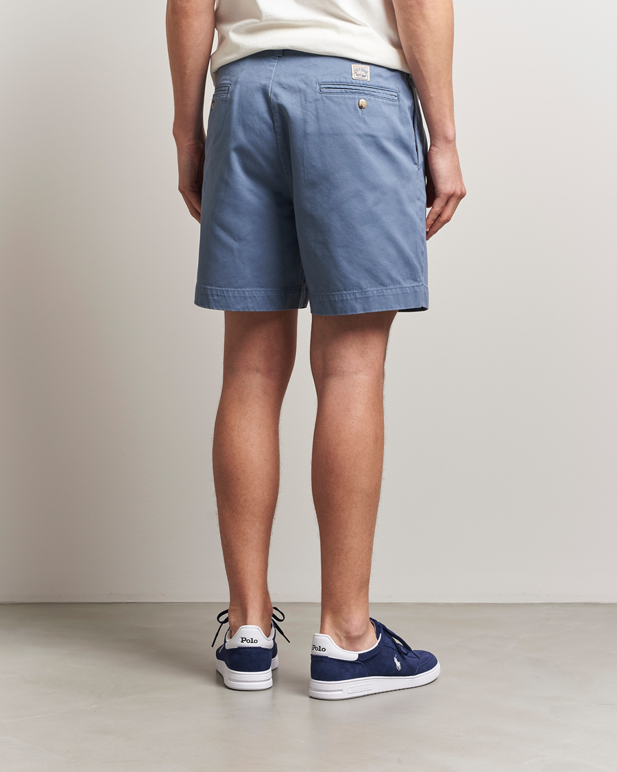 Herre | Shorts | Polo Ralph Lauren | Cormac Pleated Shorts Capri Blue