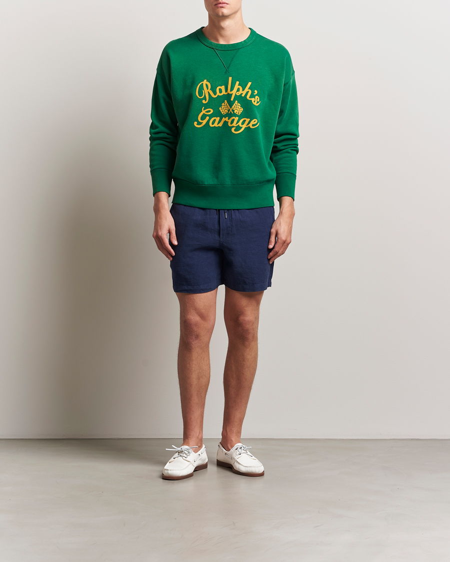 Herre | Shorts | Polo Ralph Lauren | Prepster Linen Shorts Newport Navy