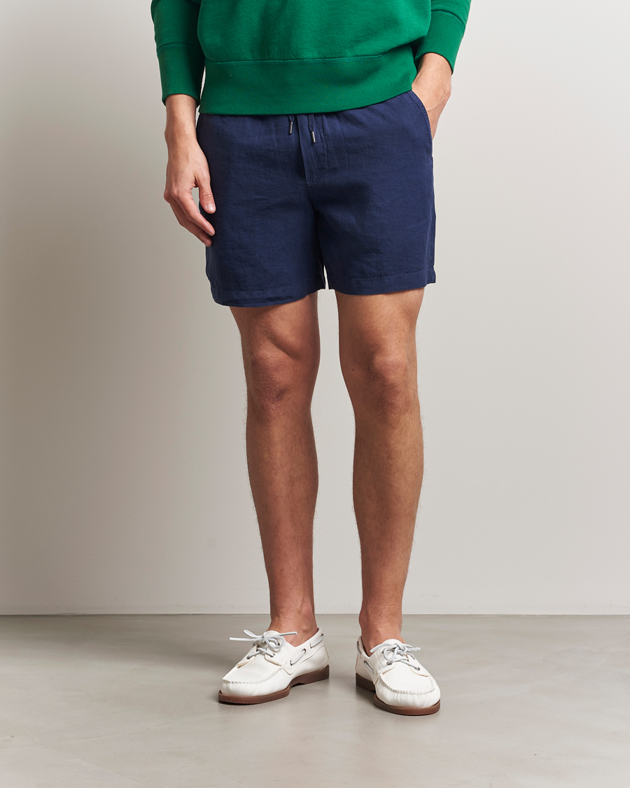 Herre | Shorts | Polo Ralph Lauren | Prepster Linen Shorts Newport Navy