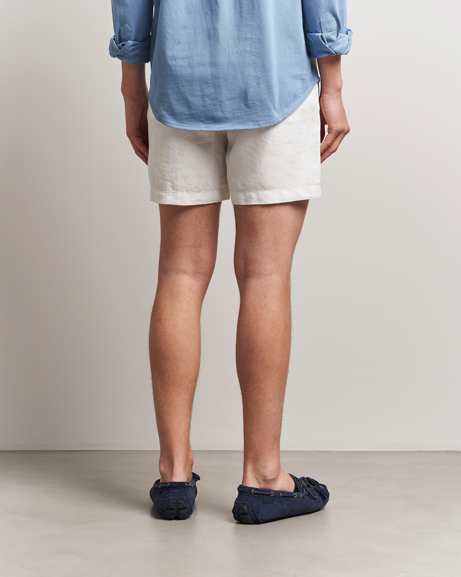 Herre | Shorts | Polo Ralph Lauren | Prepster Linen Shorts Deckwash White