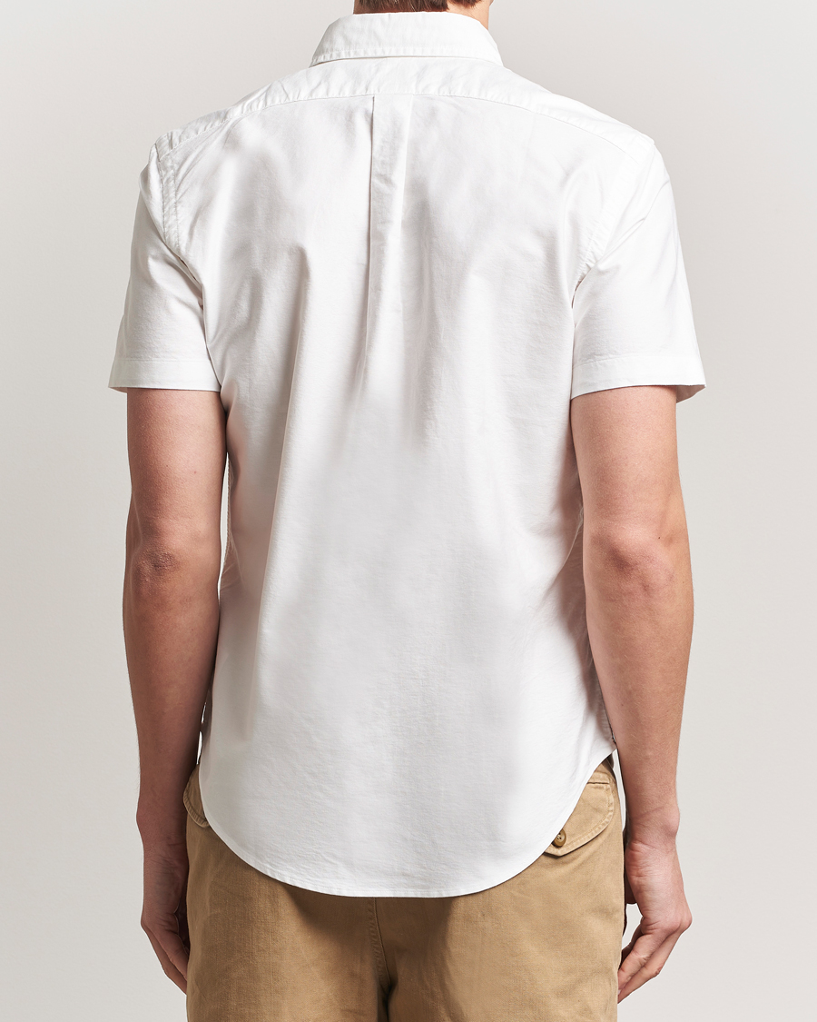 Herre | Skjorter | Polo Ralph Lauren | Short Sleeve Oxford Shirt White