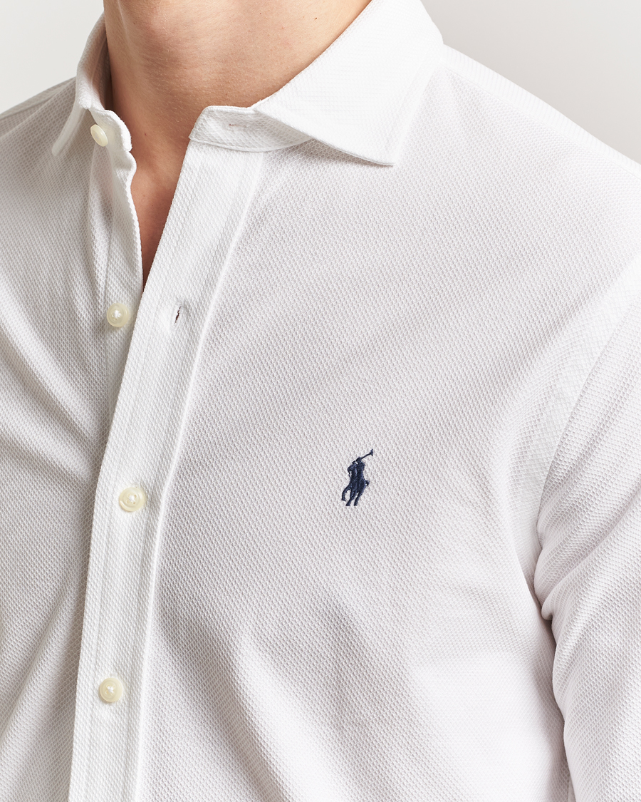 Herre | Skjorter | Polo Ralph Lauren | Cotton Long Sleeve Shirt White
