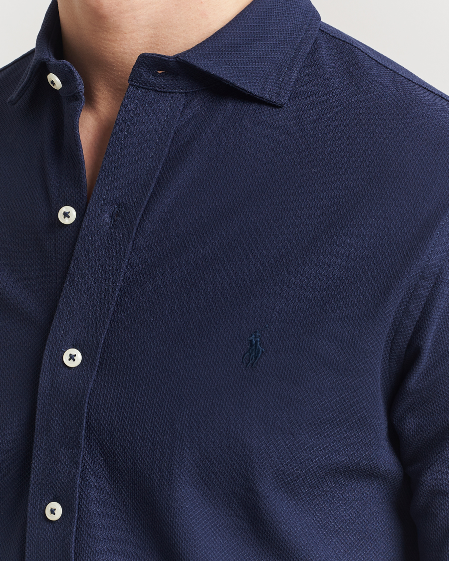 Herre | Skjorter | Polo Ralph Lauren | Cotton Long Sleeve Shirt Cruise Navy