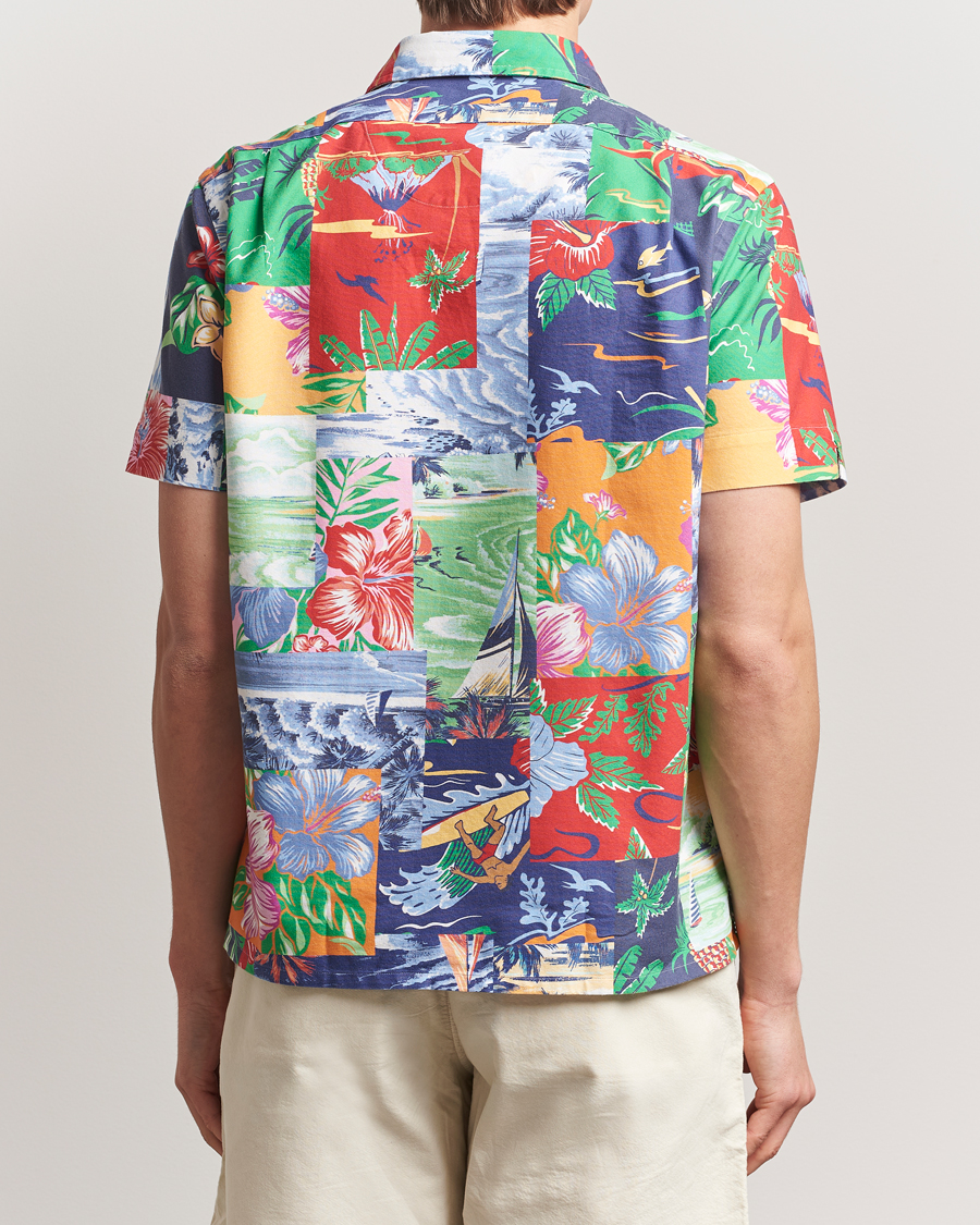 Herre | Skjorter | Polo Ralph Lauren | Short Sleeve Flower Shirt Beach Patchwork