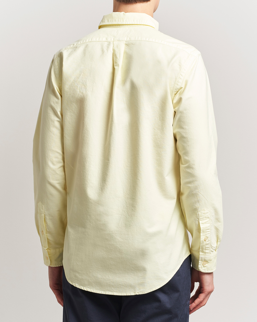 Herre | Skjorter | Polo Ralph Lauren | Custom Fit Dyed Oxford Shirt Lime