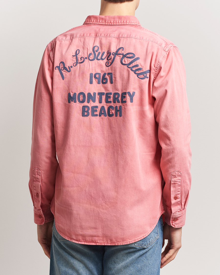 Herre | Skjorter | Polo Ralph Lauren | Garment Dyed Overshirt Nantucket Red