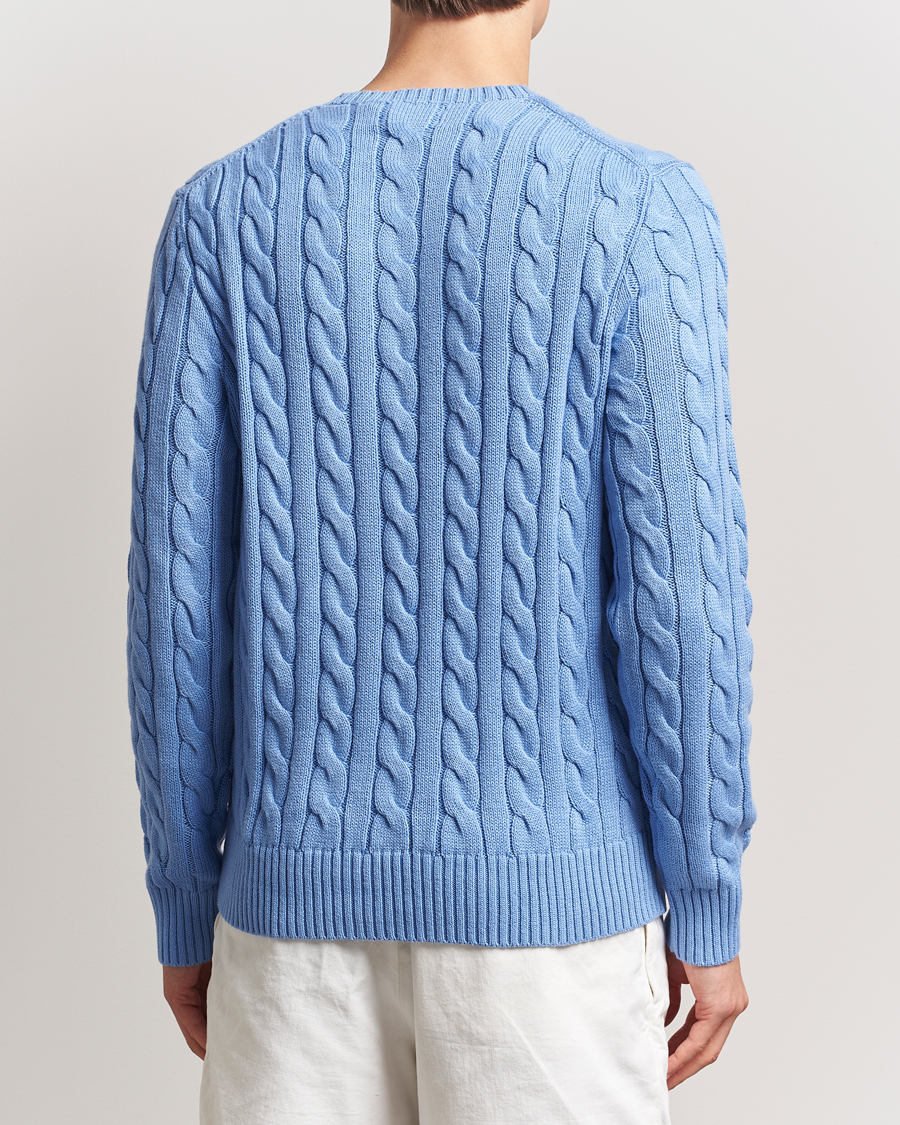Herre | Gensere | Polo Ralph Lauren | Cotton Cable Pullover New Litchfield Blue
