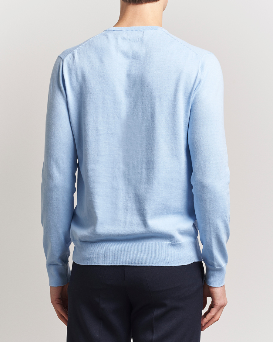Herre | Gensere | Polo Ralph Lauren | Cotton Crew Neck Sweater Office Blue