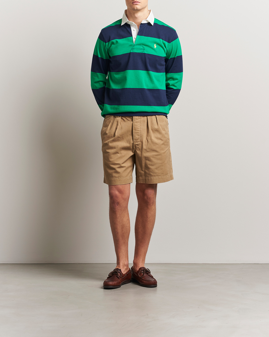 Herre | Gensere | Polo Ralph Lauren | Barstriped Rugger Navy/Clover