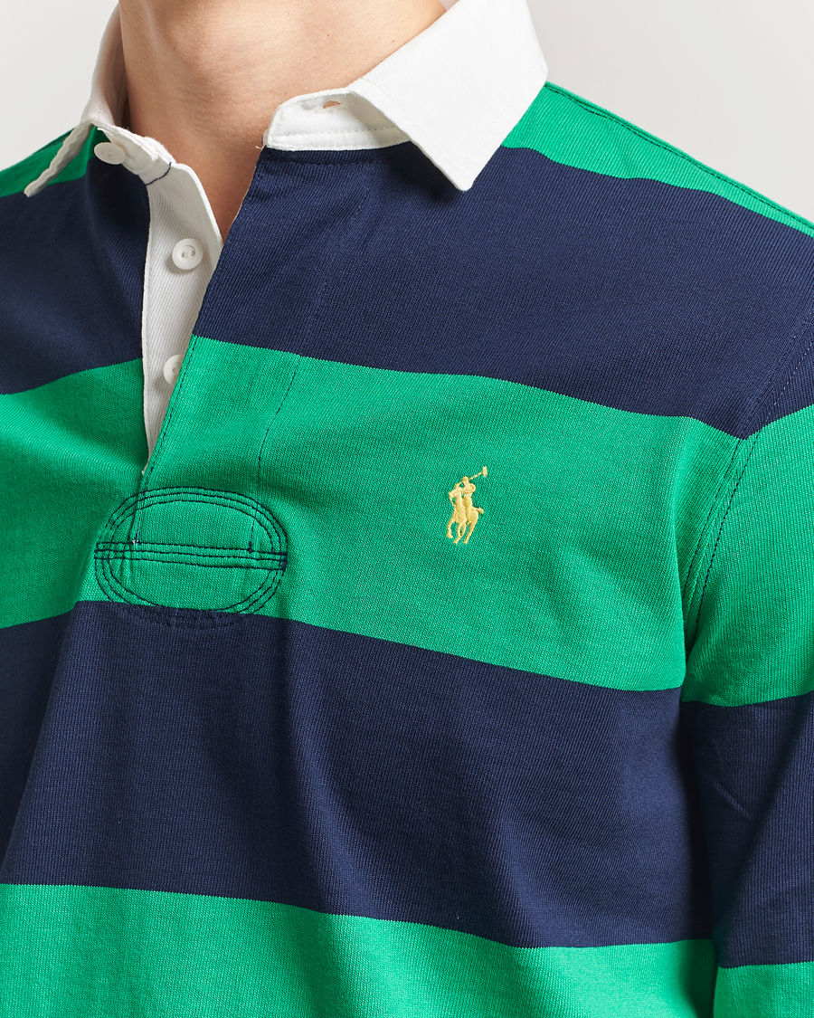 Herre | Gensere | Polo Ralph Lauren | Barstriped Rugger Navy/Clover