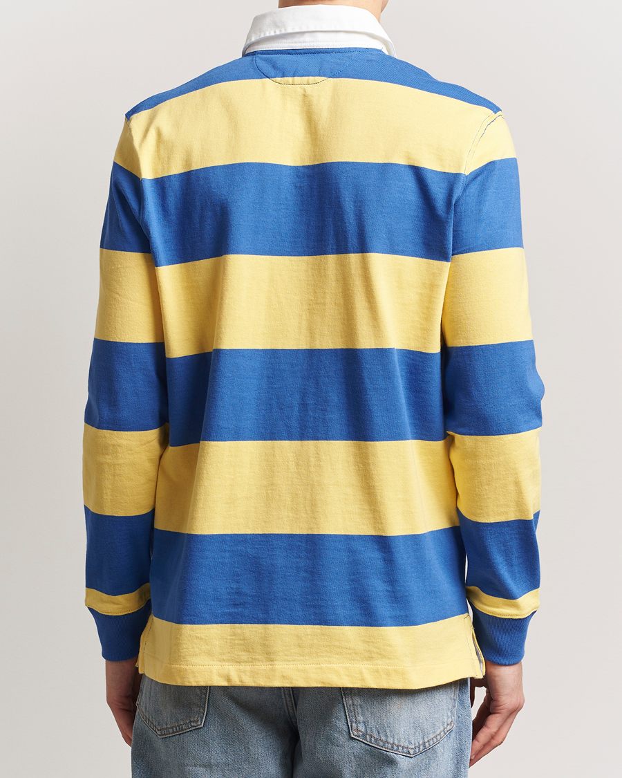 Herre | Gensere | Polo Ralph Lauren | Barstriped Rugger Yellow/Blue