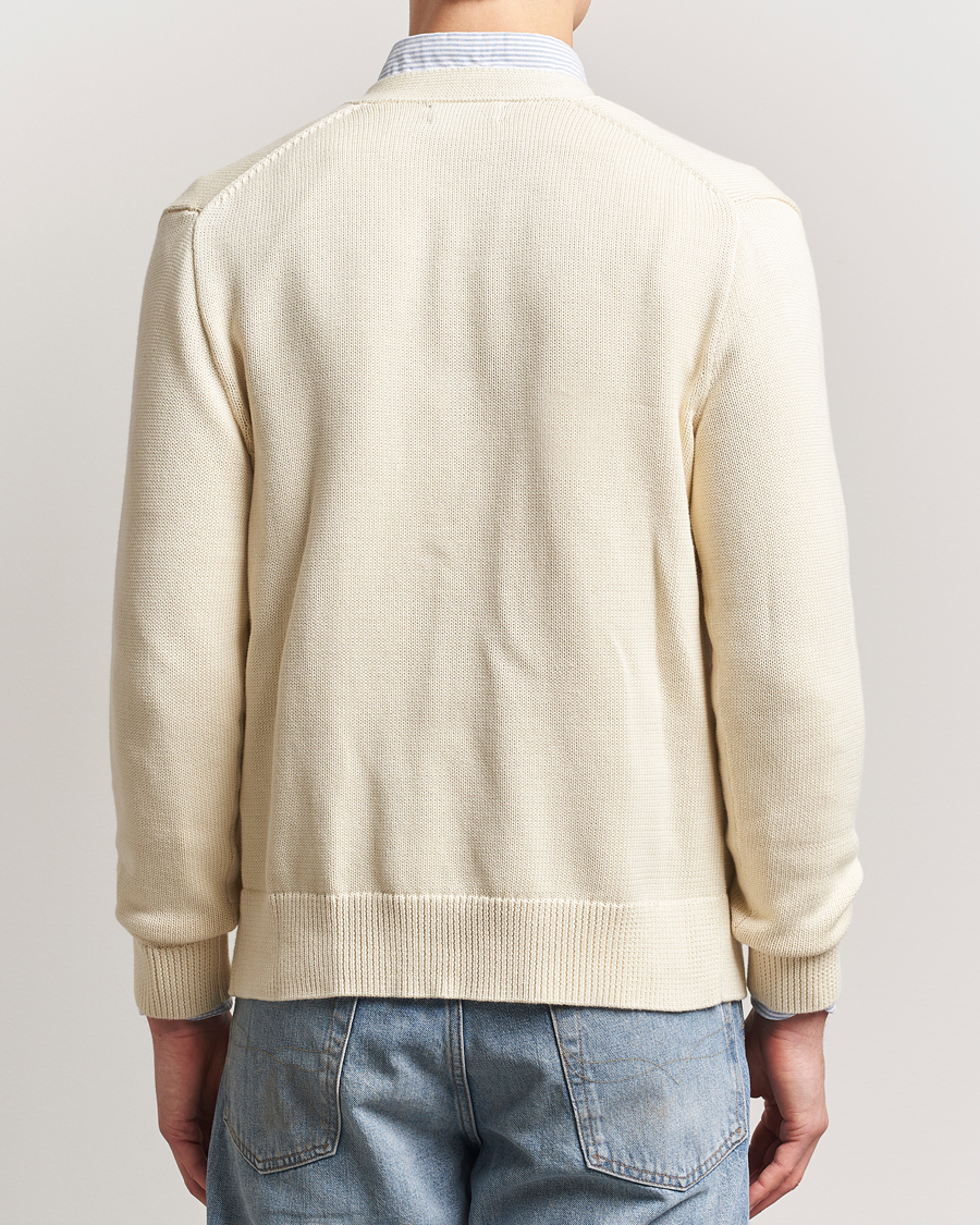 Herre | Gensere | Polo Ralph Lauren | Cotton Cardigan Andover Cream