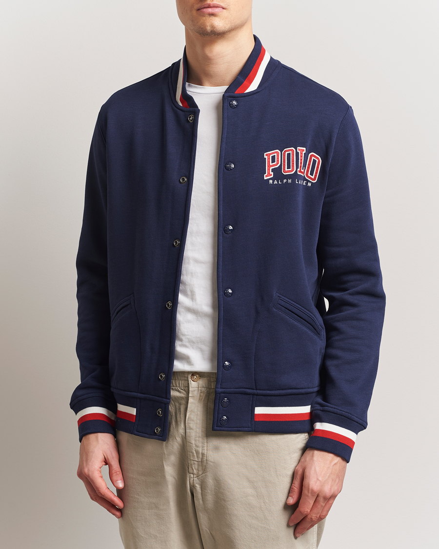 Herre | Gensere | Polo Ralph Lauren | Bomber Vintage Fleece Sweater Cruise Navy