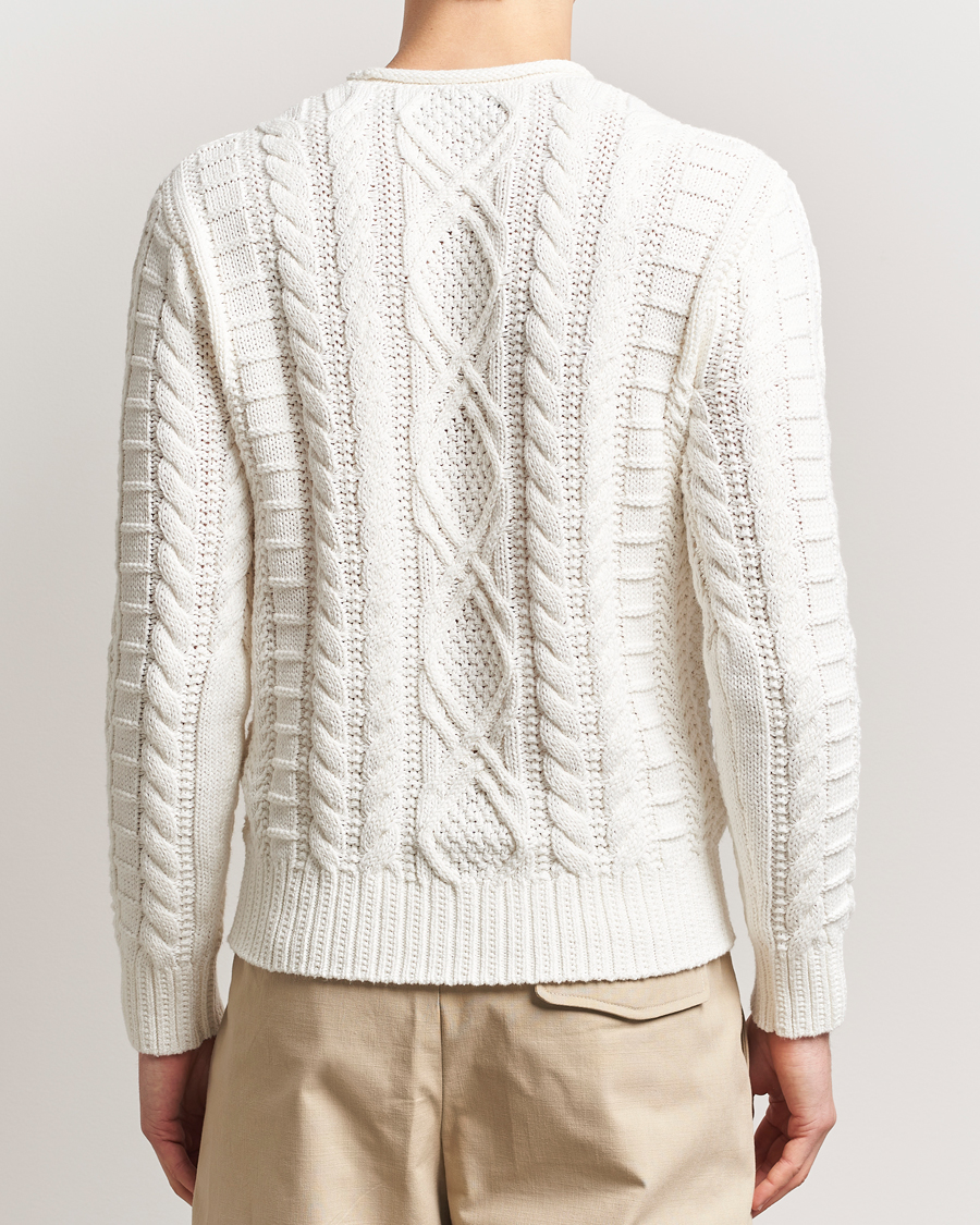 Herre | Gensere | Polo Ralph Lauren | Cotton Pullover Deckwash White