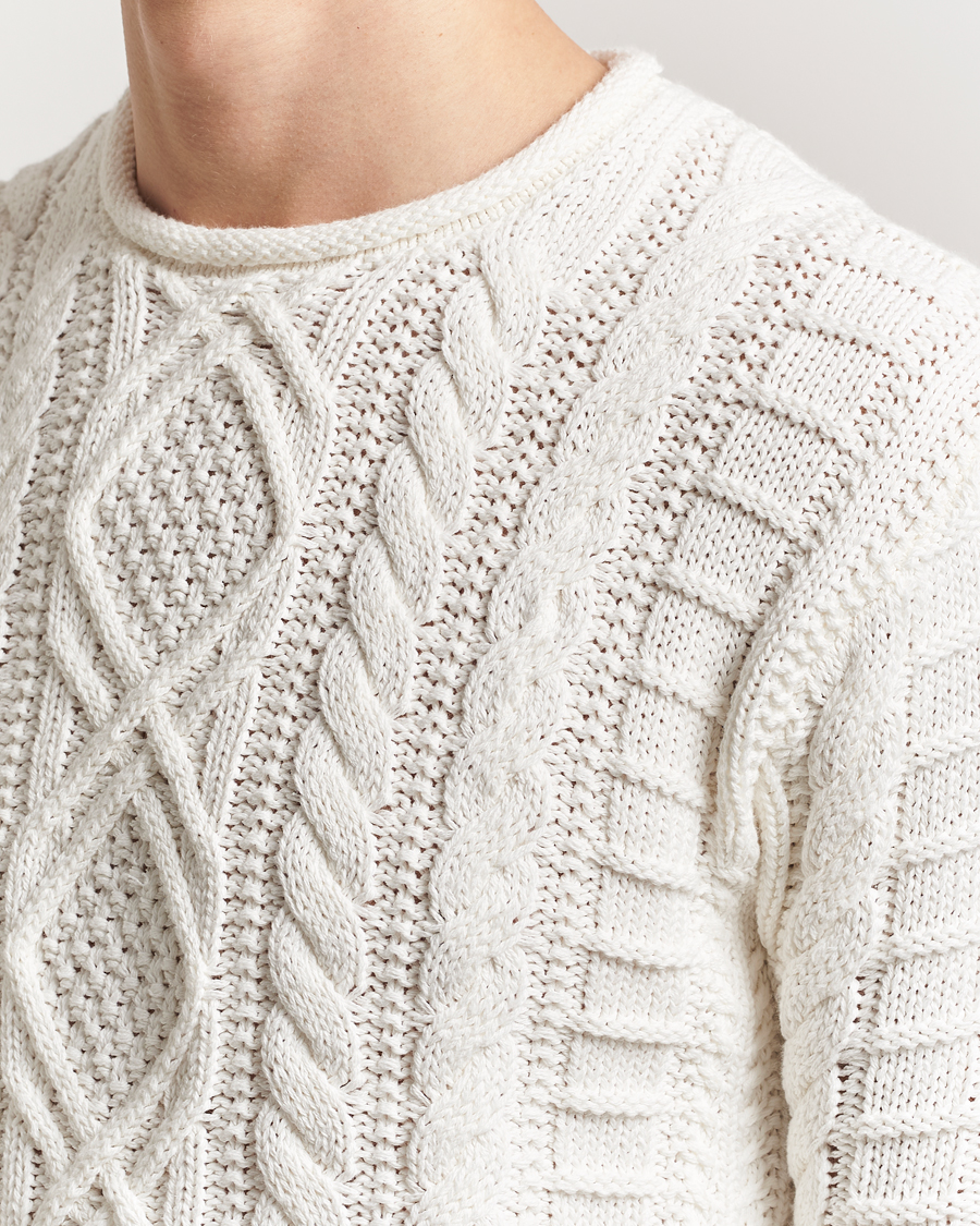 Herre | Gensere | Polo Ralph Lauren | Cotton Pullover Deckwash White