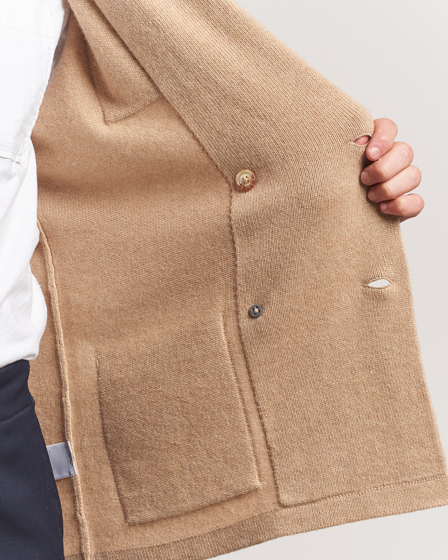 Herre | Gensere | Polo Ralph Lauren | Double Breasted Cashmere Cardigan Dune Melange