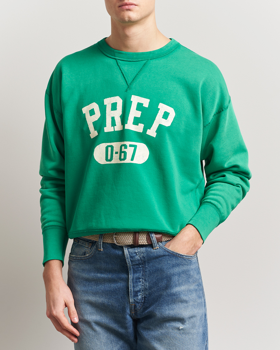 Herre | Gensere | Polo Ralph Lauren | Vintage Crew Neck Sweatshirt Cruise Green