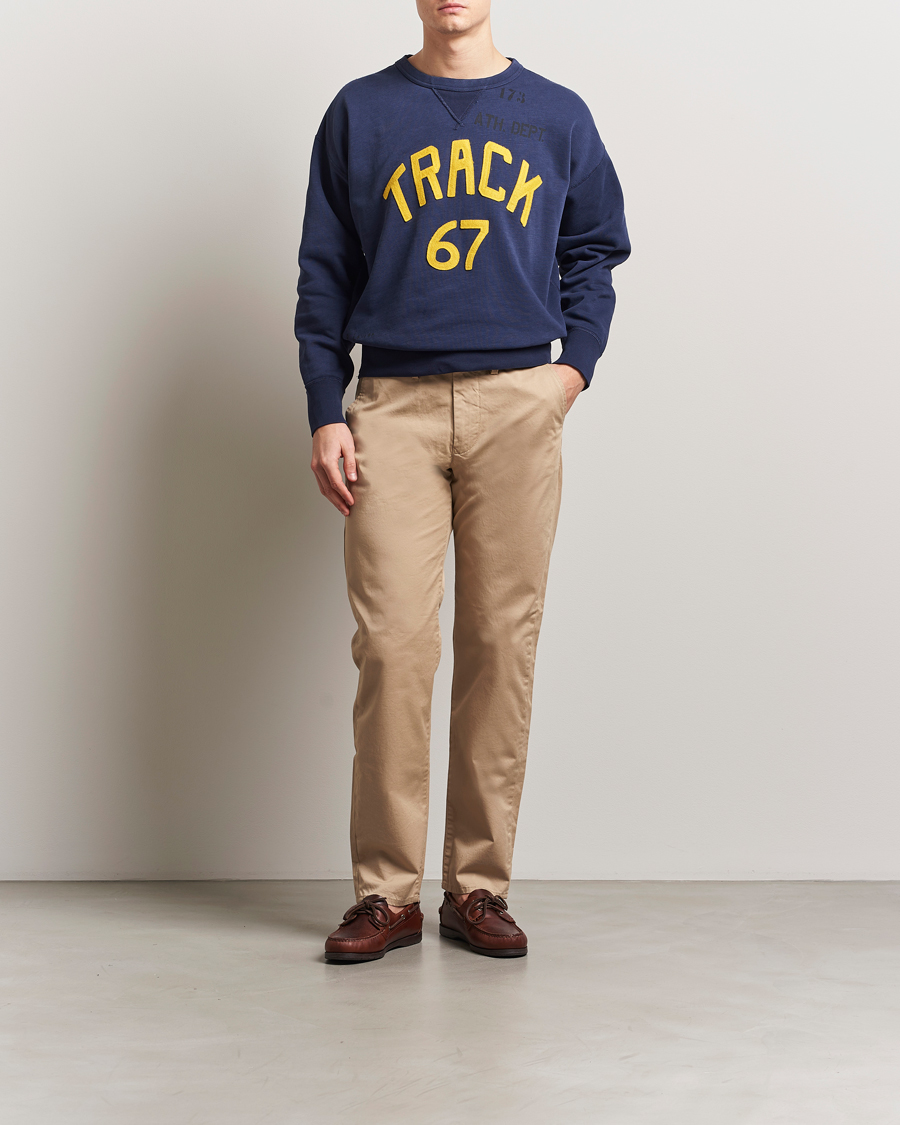 Herre | Gensere | Polo Ralph Lauren | Vintage Crew Neck Sweatshirt Newport Navy