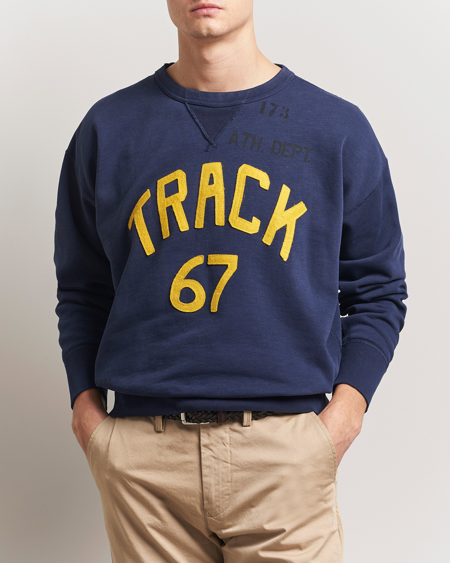 Herre | Gensere | Polo Ralph Lauren | Vintage Crew Neck Sweatshirt Newport Navy