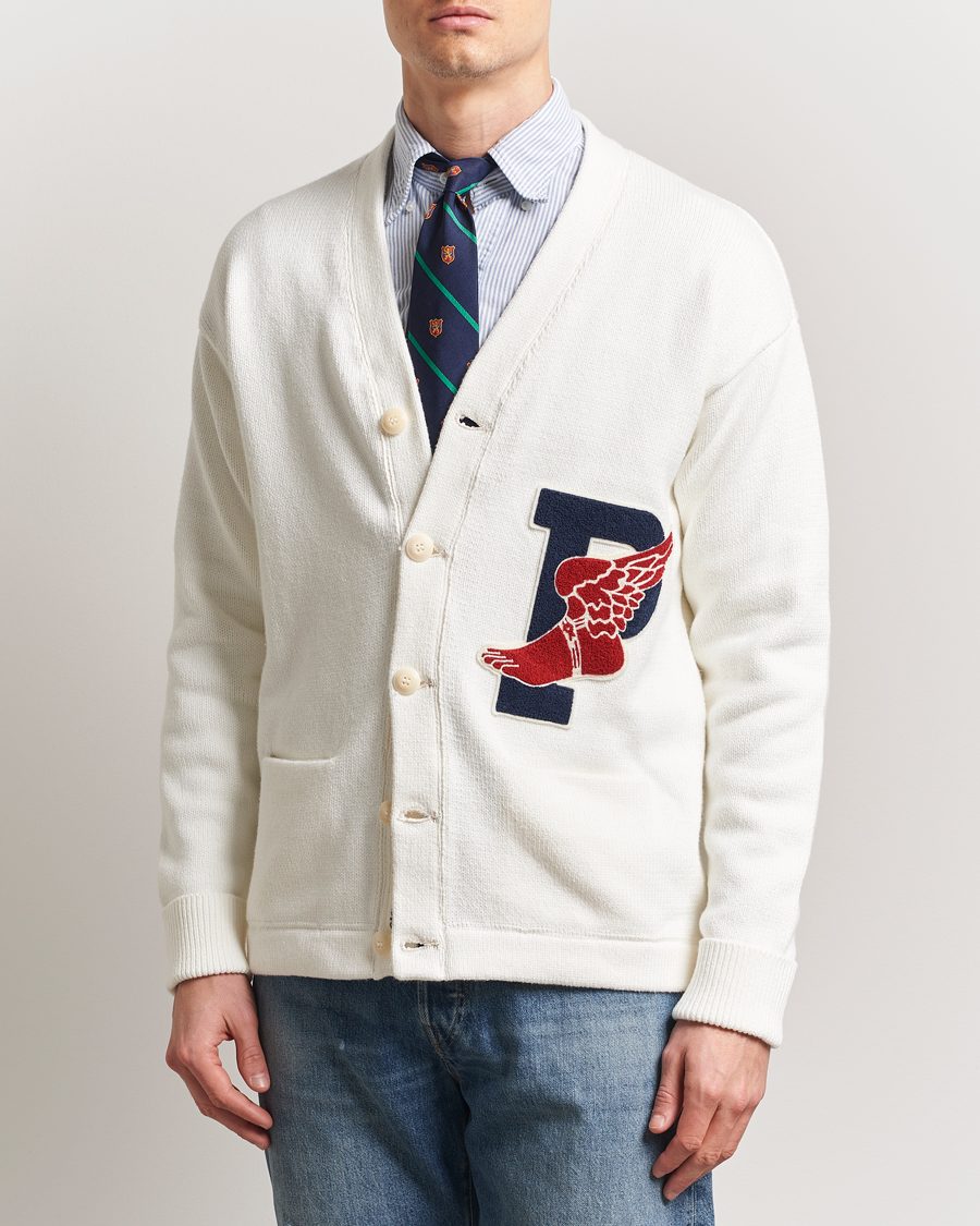 Herre | Gensere | Polo Ralph Lauren | P Wing Cotton Cardigan Cream