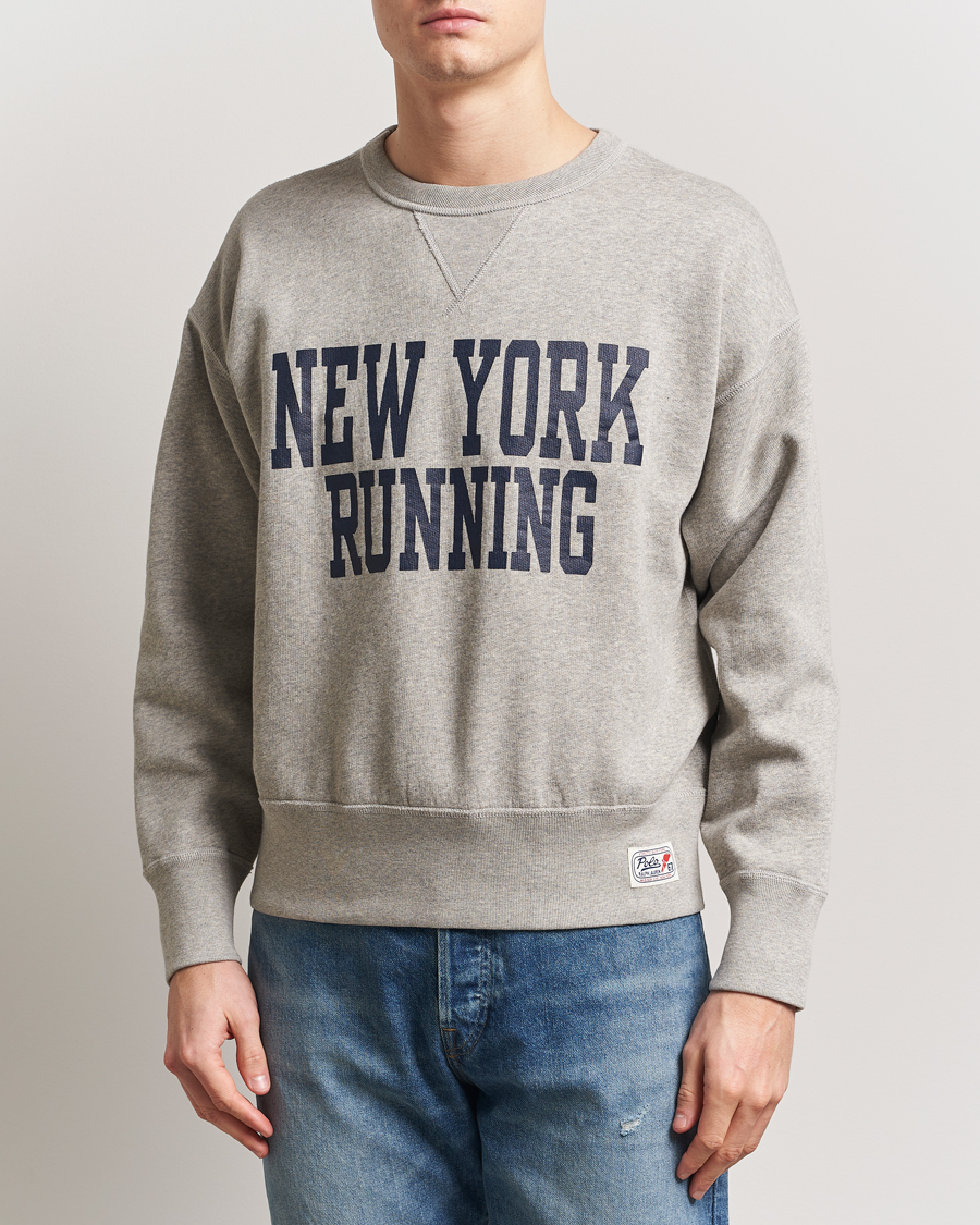 Herre | Gensere | Polo Ralph Lauren | NYC Running Fleece Sweatshirt Dark Sport Heather